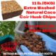 11 lb.(5KG) Extra Washed Natural Coco Coir Husk Chips Coconut Coir Fiber Mulch